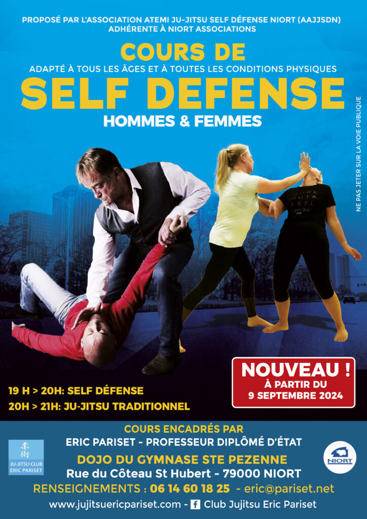 Cours de Self Défense à Niort pour adultes et enfants